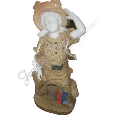 KC-800, Marble Little Girl Carving 