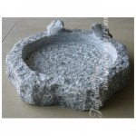 GBB-011, Grey granite birdbath