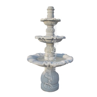 GFT-106, Outdoor white marble fountain