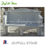 GT-384, Custom white  marble bench