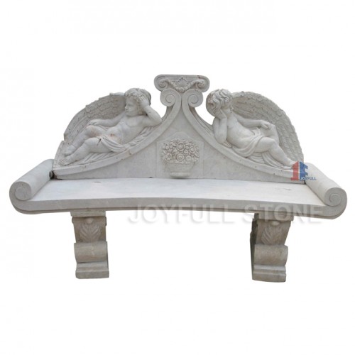 GT-384, Custom white  marble bench