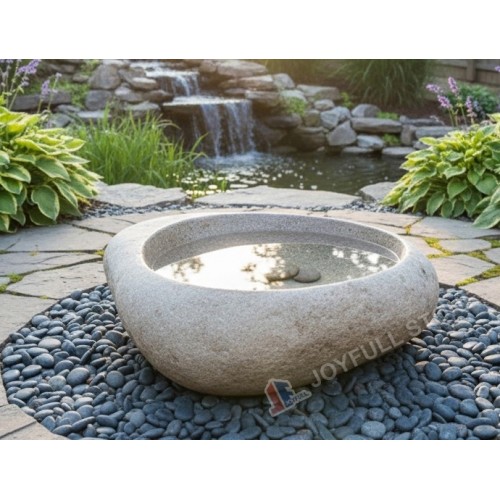 Natural stone basins