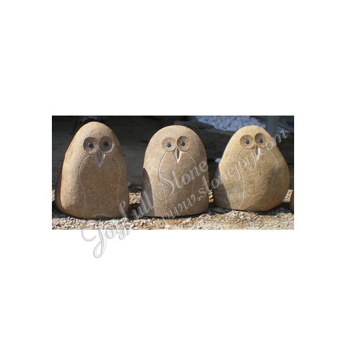 GQ-205, Hand-crafted stone owls wholesale