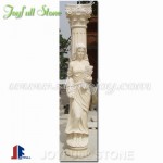 DC-312, Hand carved marble columns