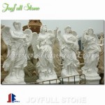 KLB-026-1, white marble angel statue