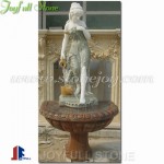 GFS-024, Marble fountain with lady statue