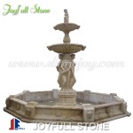 GFP-036, Marble fountain with four seasons statues