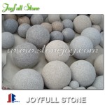 Decorative stone balls