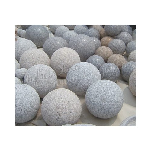 Granite spheres, granite balls for landscaping