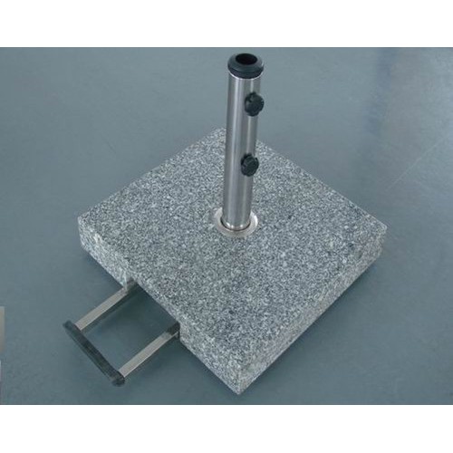 granite umbrella base with wheels