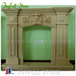 FM-005, Simple Marble Fireplace Surround