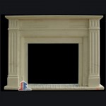 FM-005, Simple Marble Fireplace Surround