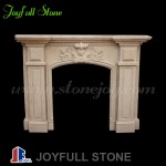 FM-011, Indoor Sandstone Fireplace Mantel for sales