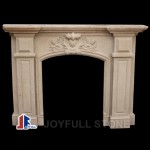 FM-011, Indoor Sandstone Fireplace Mantel for sales