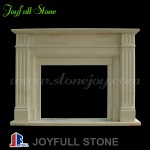 FM-203, Modern Indoor Used Free Standing Fireplace Mantel