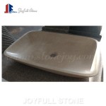 SI-731 Galala Beige marble rectangular hand basins