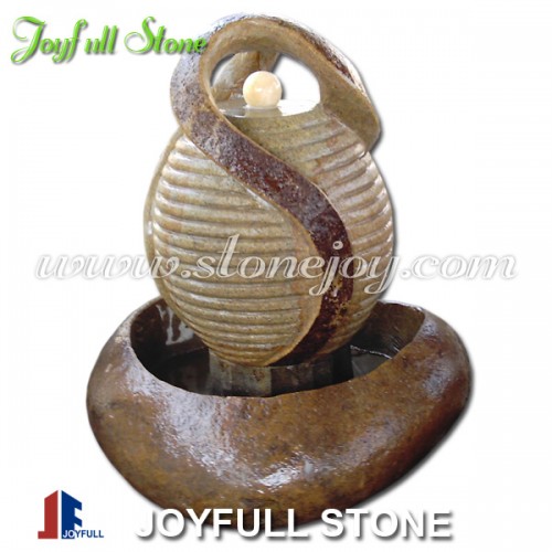 GFN-073, Popular stone water fountain for garden