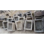 Antique stone troughs