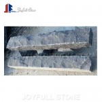 Landscaping Black basalt cubes cobbles