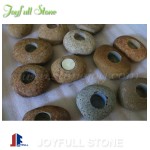 Natural stone tealight