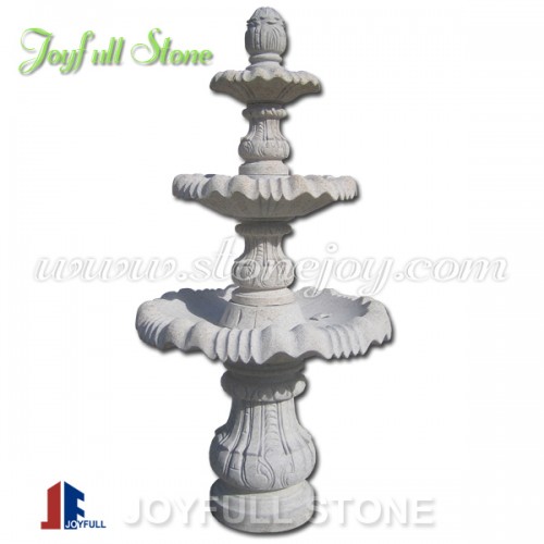 Outdoor garden Free standing granite stone fountain