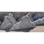 Landscaping stone rocks wave sand granite
