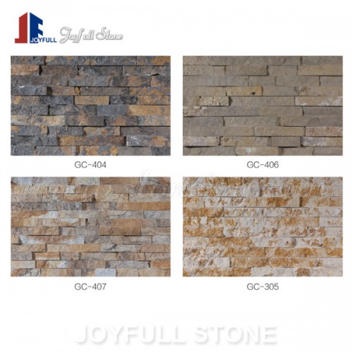 Rust  Slate Stone quartz wall panels