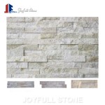 White Slate Stone quartz wall panels