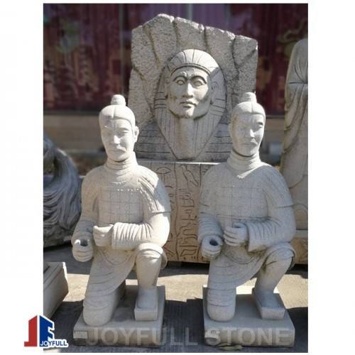 Granite Warrior Statues