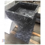 Marble pedestal stone sinks for bathroom
