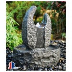 Carved stone water feature granite water fountain