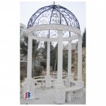 Hand Carved Solid Marble Outdoor Gazebos