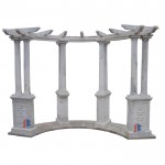 Large outdoor marble gazebo for sale