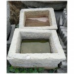 Antique stone troughs old granite troughs