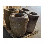 Antique stone mortar granite mortar