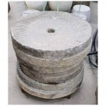 Antique granite millstones old millstones