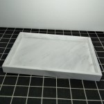 Home Decorative Modern Green Square Marble Serving Tray