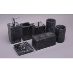 Marble bathroom accessories 7 pieces a set