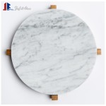 White marble cheese board