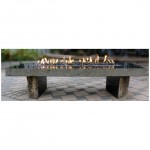 Black basalt fire pits for outdoor garden decoration