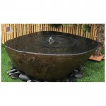 Large size boulder stone water fountains