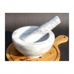 Colorful Marble Mortar and Pestle for Kitchen