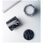 Marble candle jar with lid marble candlestick candle holder marble wedding gifts