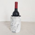 Natural marble stone wine bottle cooler Chiller marble decor