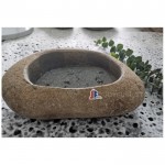 Natural River Stone Vase for home decor