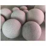 Grey granite balls stone spheres garden stone orbs