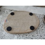 New Design River Stone Dish Tray for home decorations