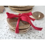 Home Decorations Natural River Stone Tray 