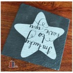 Square Stone Slate Cup Coaster for drink