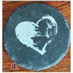 Drinks and Beverage Engraved Stone Slate Coasters
